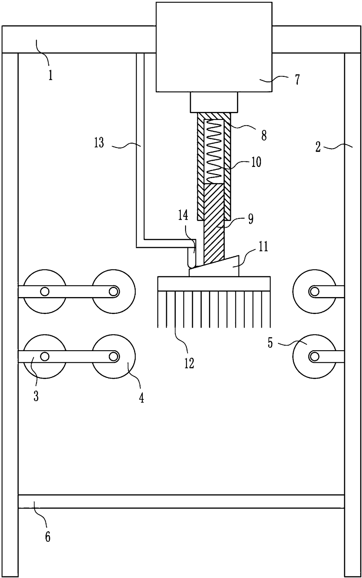 Petroleum processing filtering net cleaning equipment