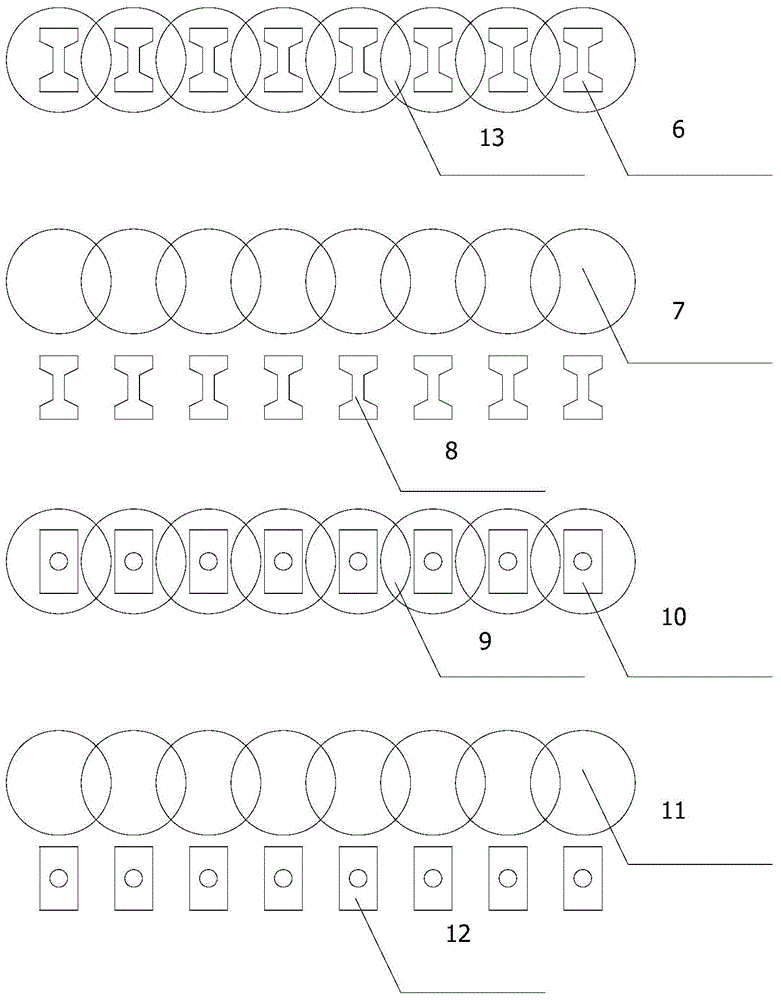 Novel surrounding structure system and construction method for reducing vibration