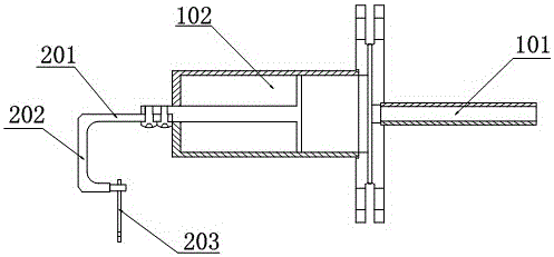 Device and test method for testing ignition threshold of passive hydrogen recombiner for nuclear power