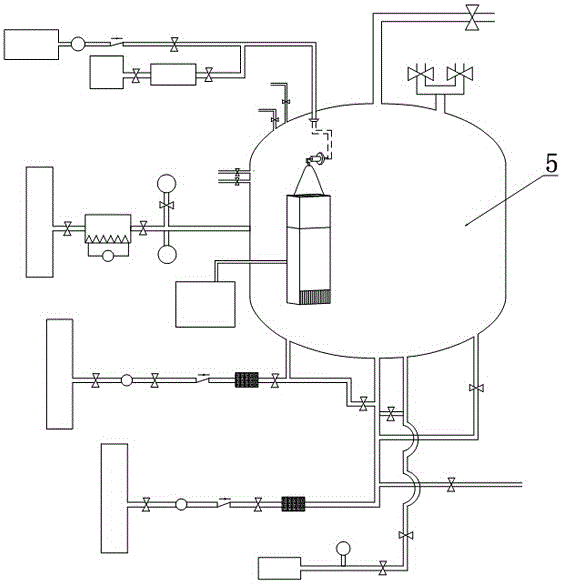 Device and test method for testing ignition threshold of passive hydrogen recombiner for nuclear power