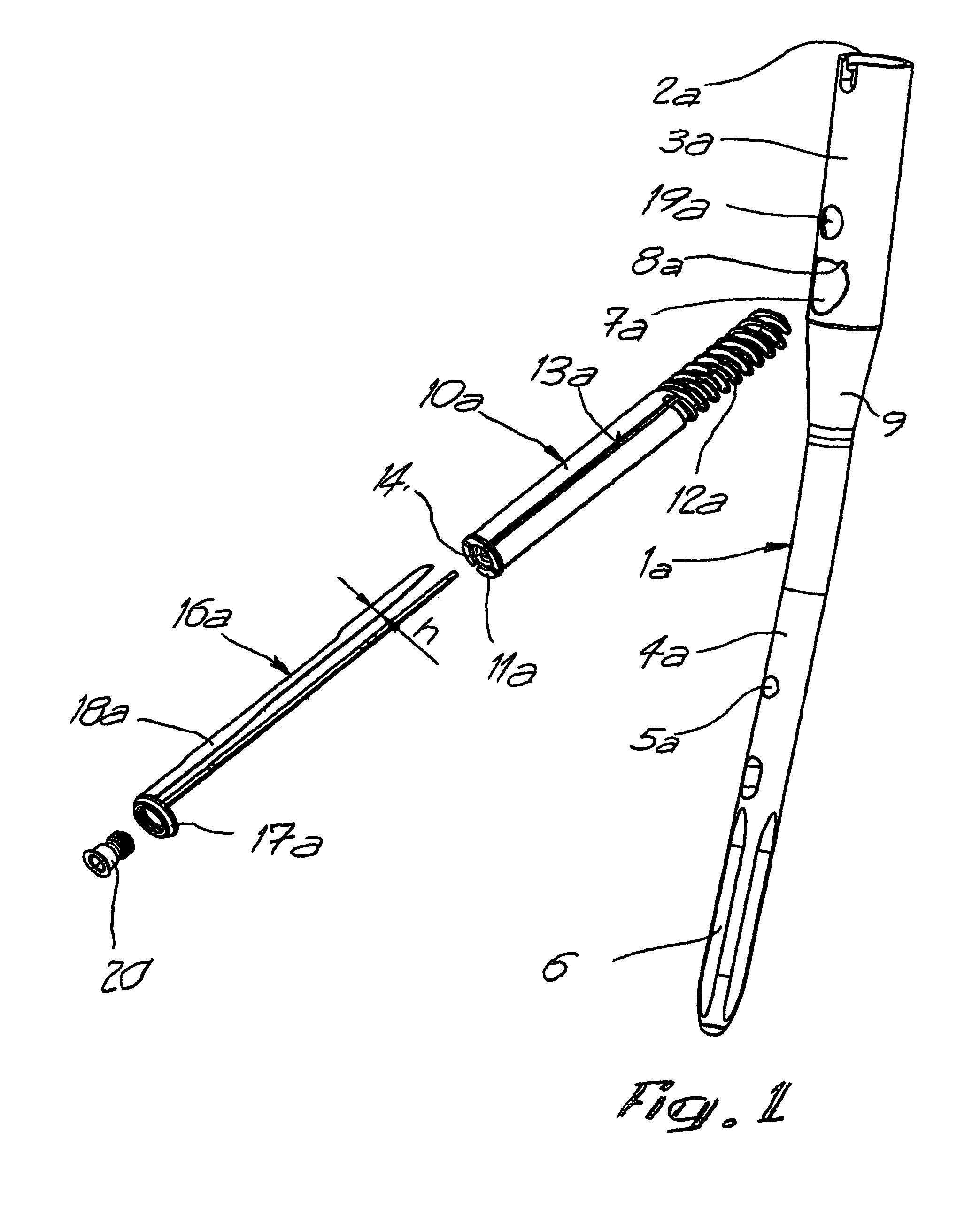 Intramedullary nail for femur fracture fixation