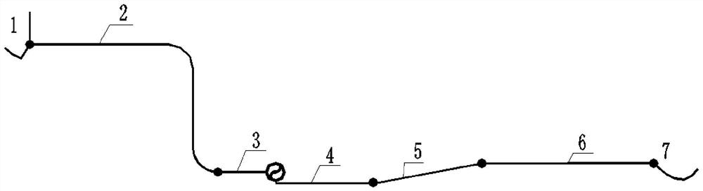 Method for predicting hydraulic transition process characteristics of water supply system with various flow states