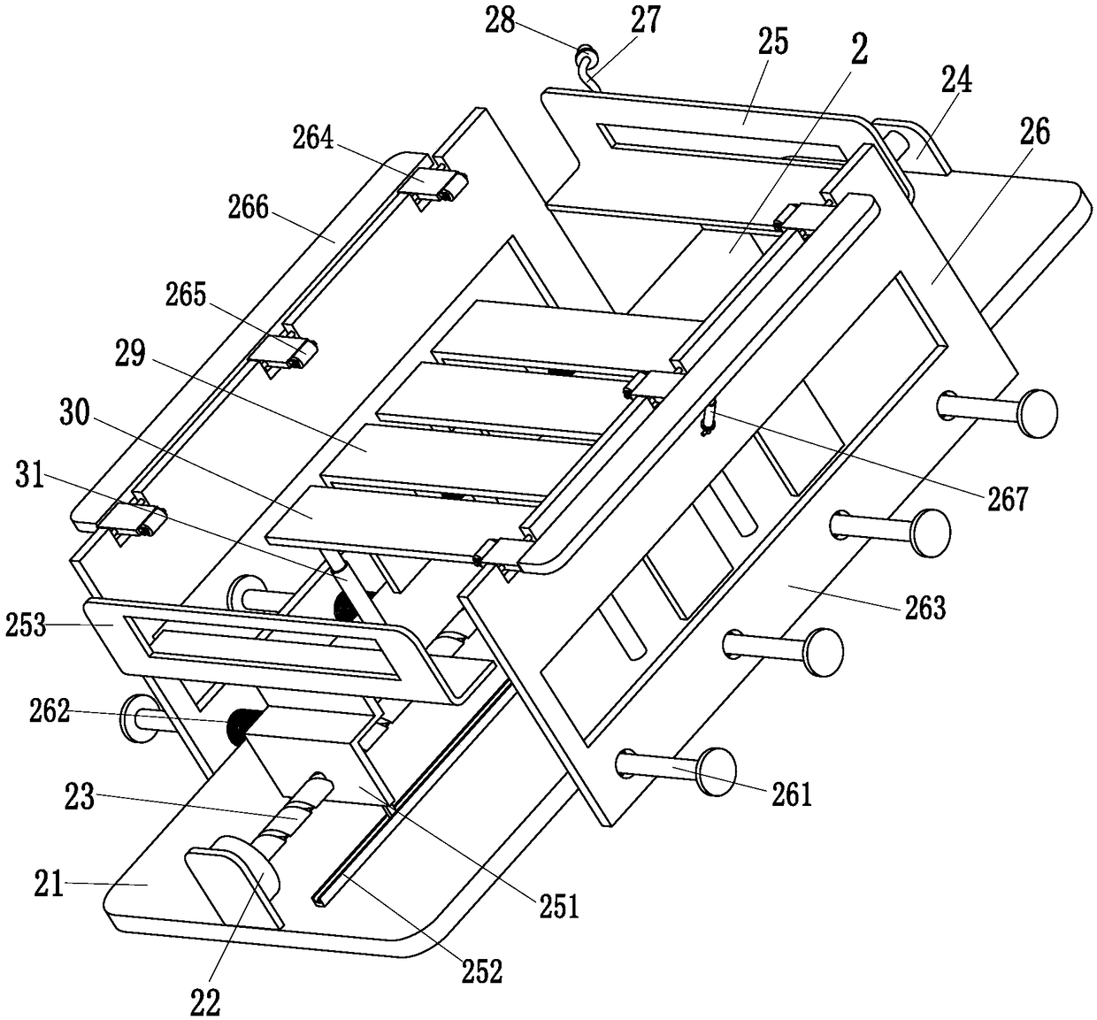 Intelligent robot for fixing mobile phones to charging pile