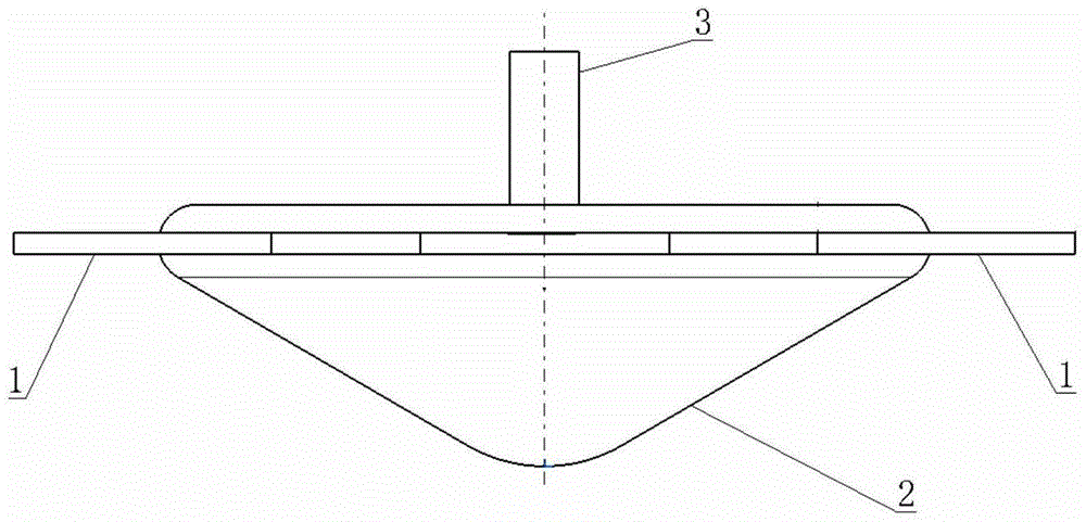 A stabilized inflatable reentry vehicle