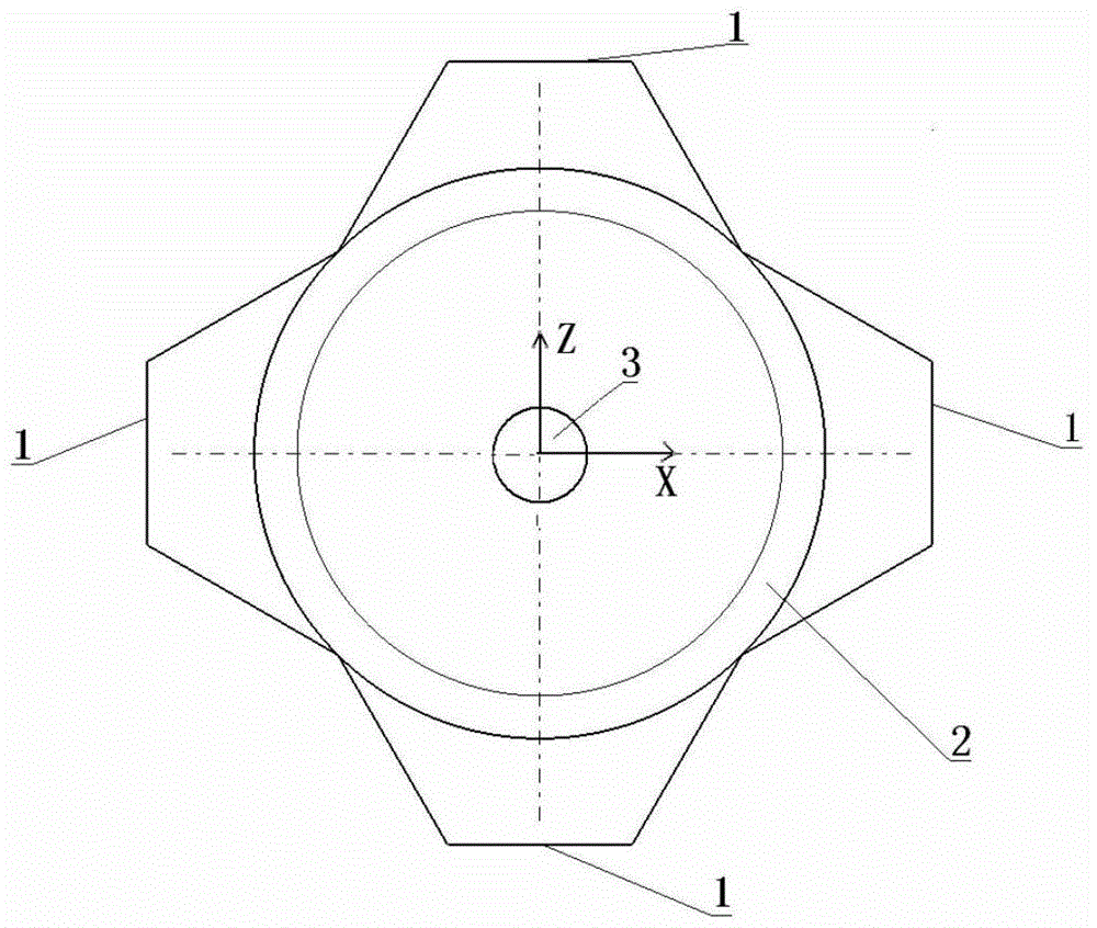 A stabilized inflatable reentry vehicle