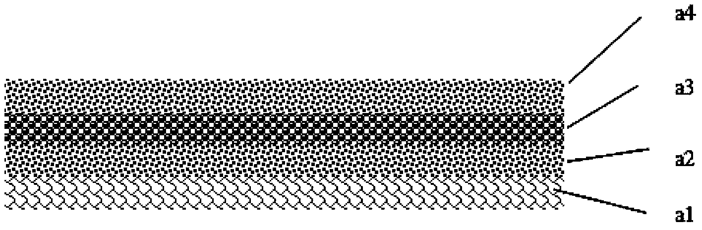 Composite dustless paper and production process and application thereof