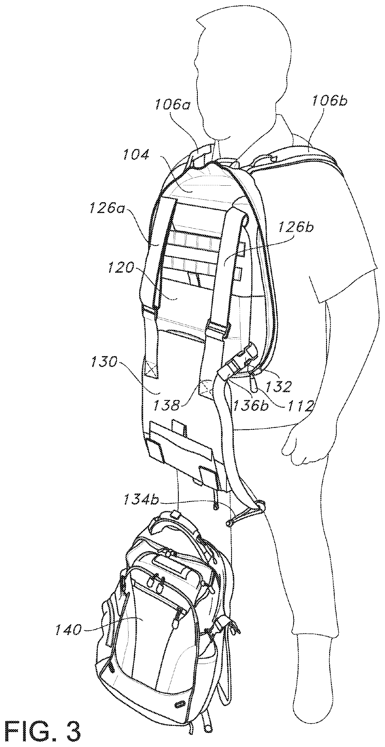 Combined backpack and body armor carrier