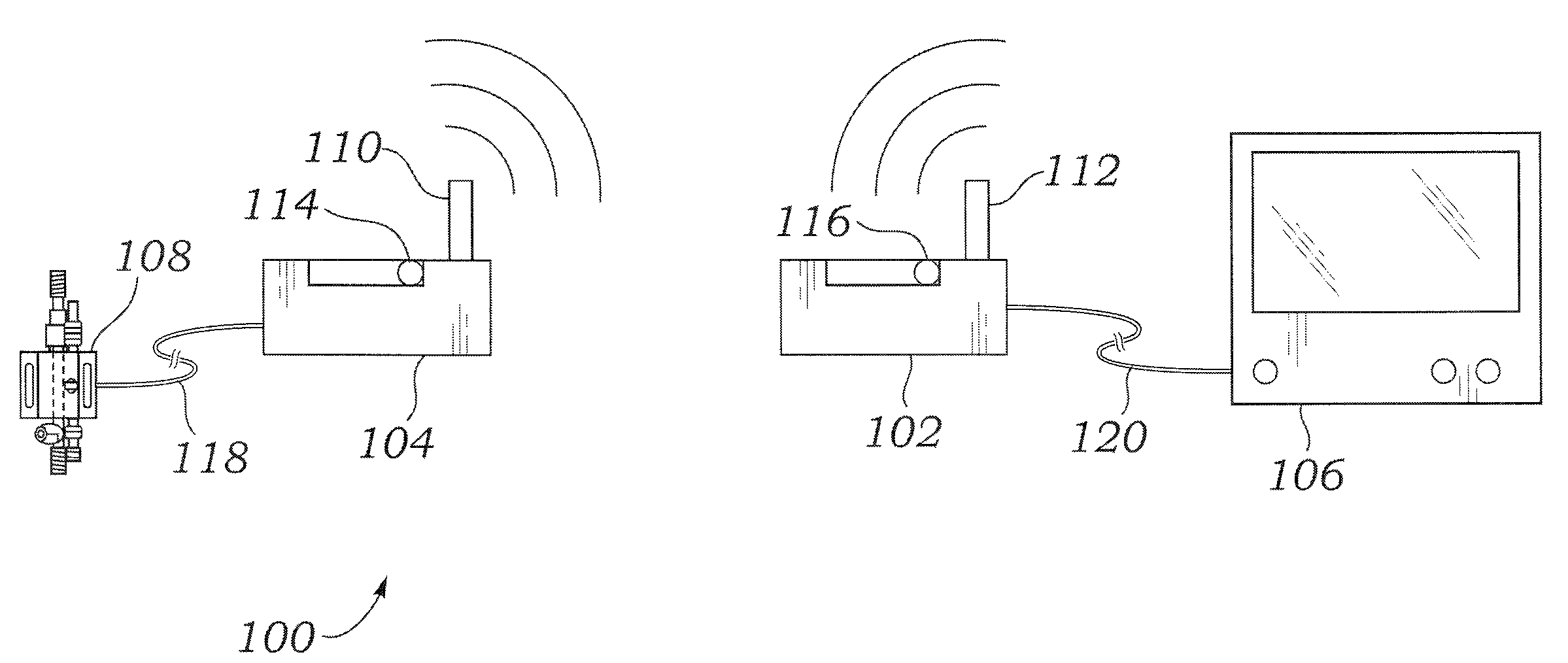 Wireless communication protocol for a medical sensor system