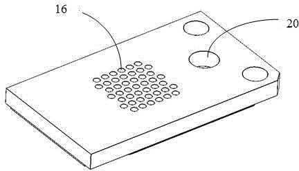 Stacked-array liquid refrigeration type high-power semiconductor laser