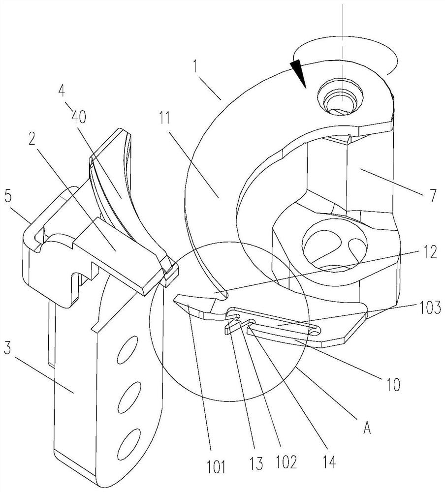 Thread cutting mechanism and sewing machine with same