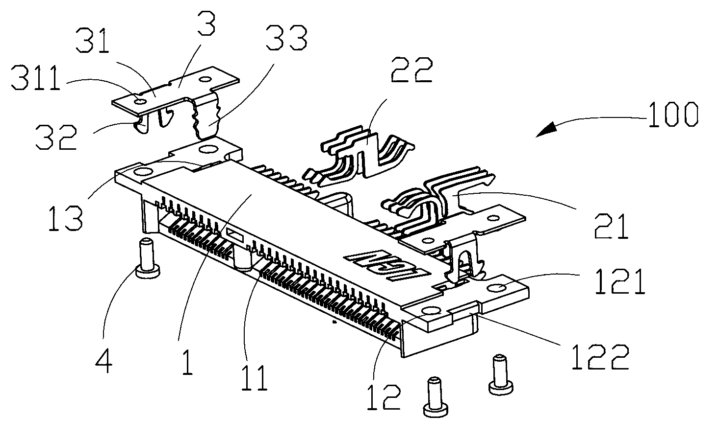 Card edge connector