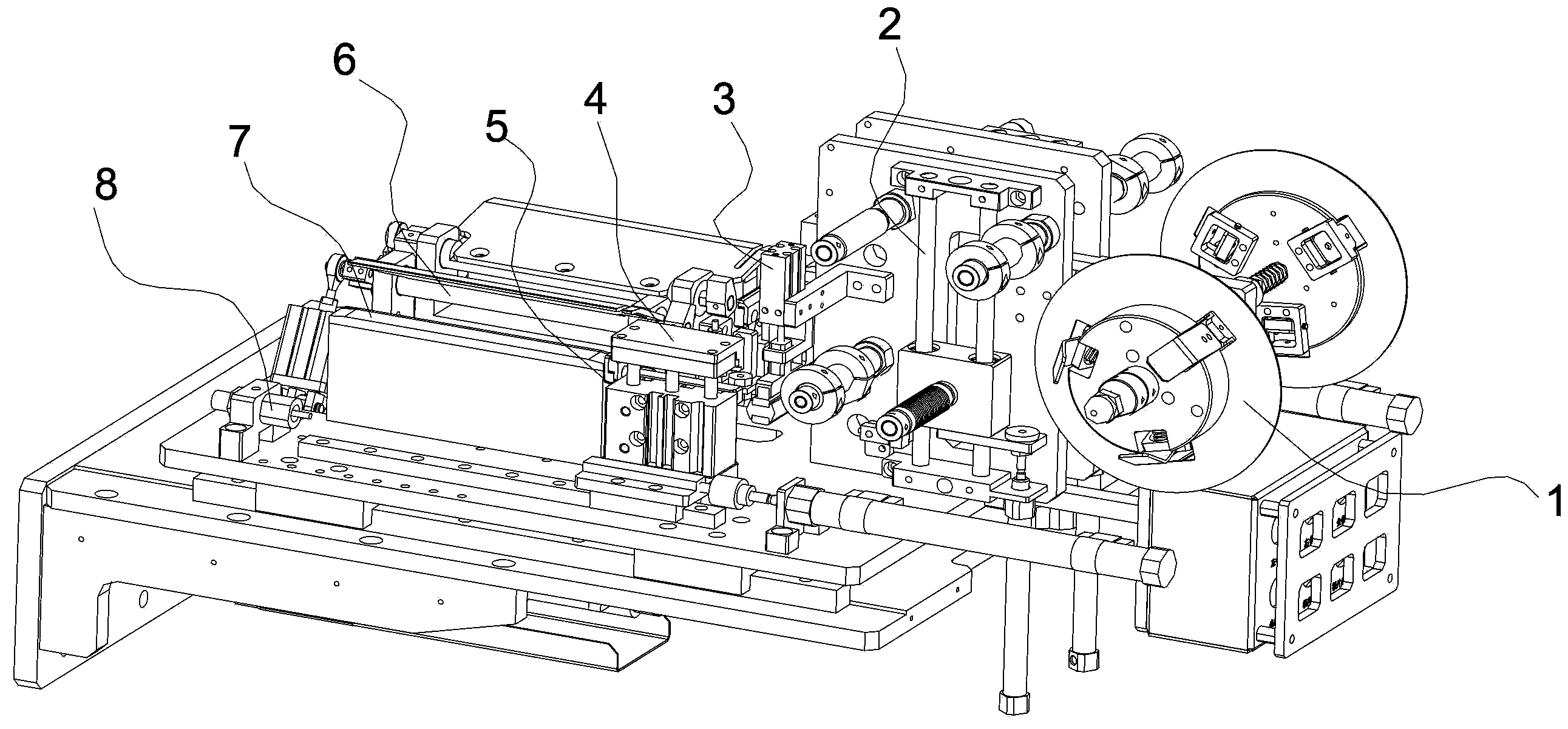 Glue spreading device and glue spreading equipment