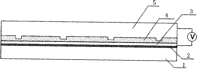 Method for preparing polyvinylidene fluoride piezo film with microstructure