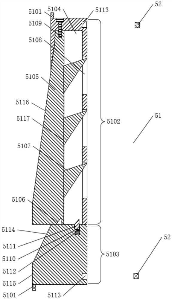 A kind of prestressed ground anchor and its method for segmental completion of horizontal well screen pipe