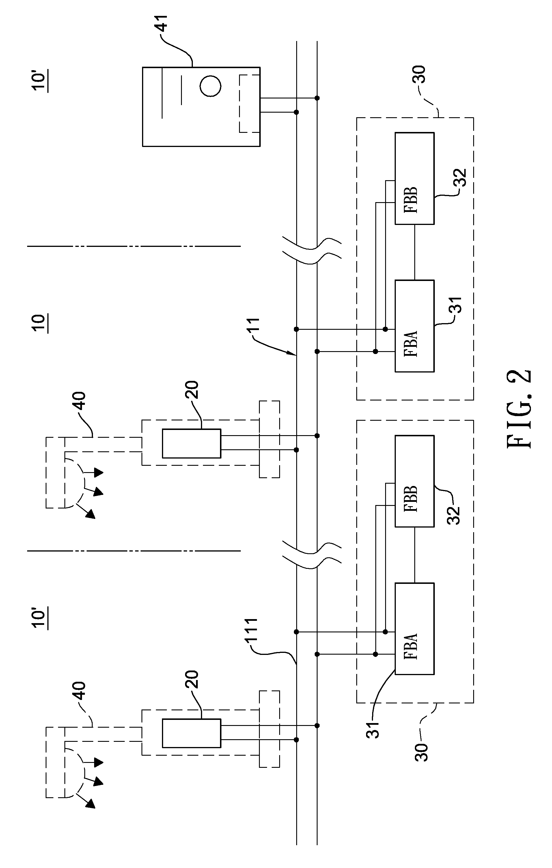 Powerline network system having data relay function