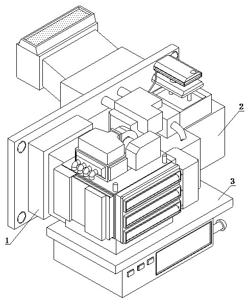 Heating, ventilation and humidification device with air purification function and implementation method thereof