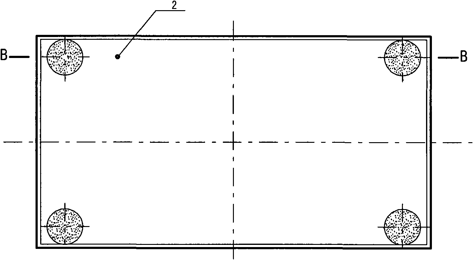 Method for drilling vacuum glass