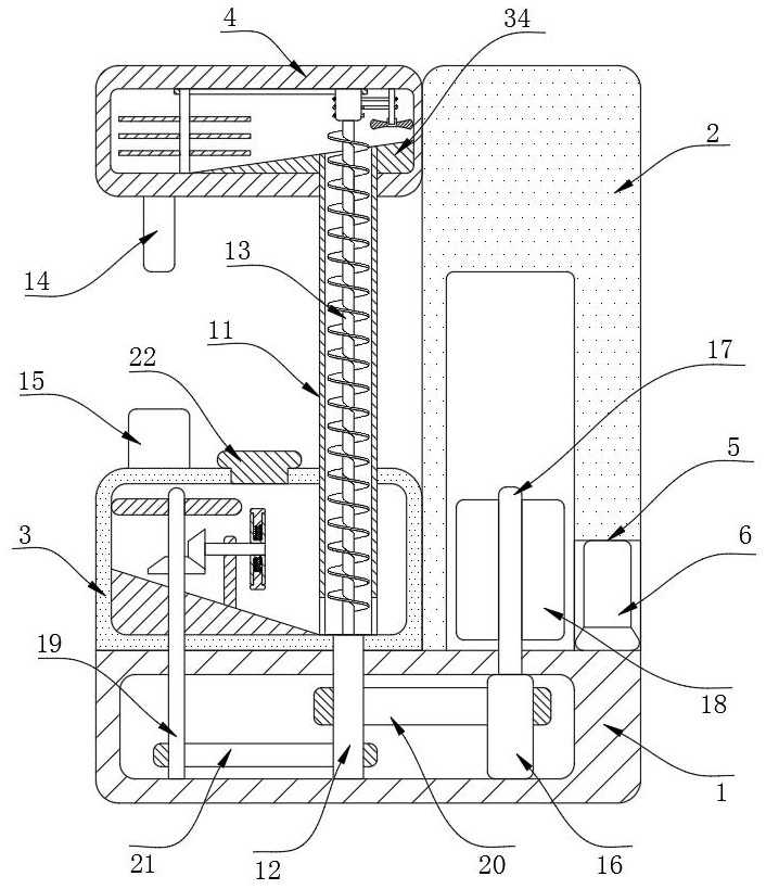 A pressurized powder spraying device suitable for powdery volatile pesticides