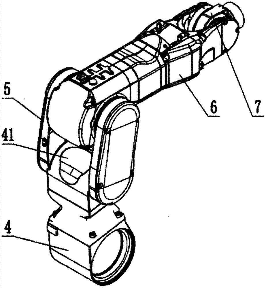 Six-axis robot