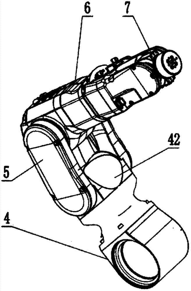 Six-axis robot