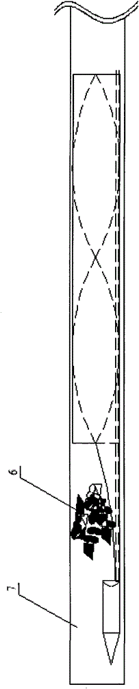 Deep hole anti-explosive explosive processor