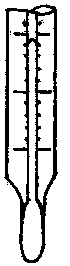 Mercury-free liquid alloy applied to thermometer, and thermometer