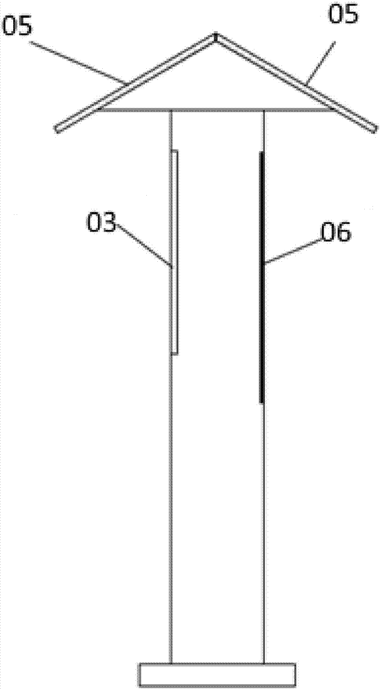 Garbage classification prompting device and system based on image recognition