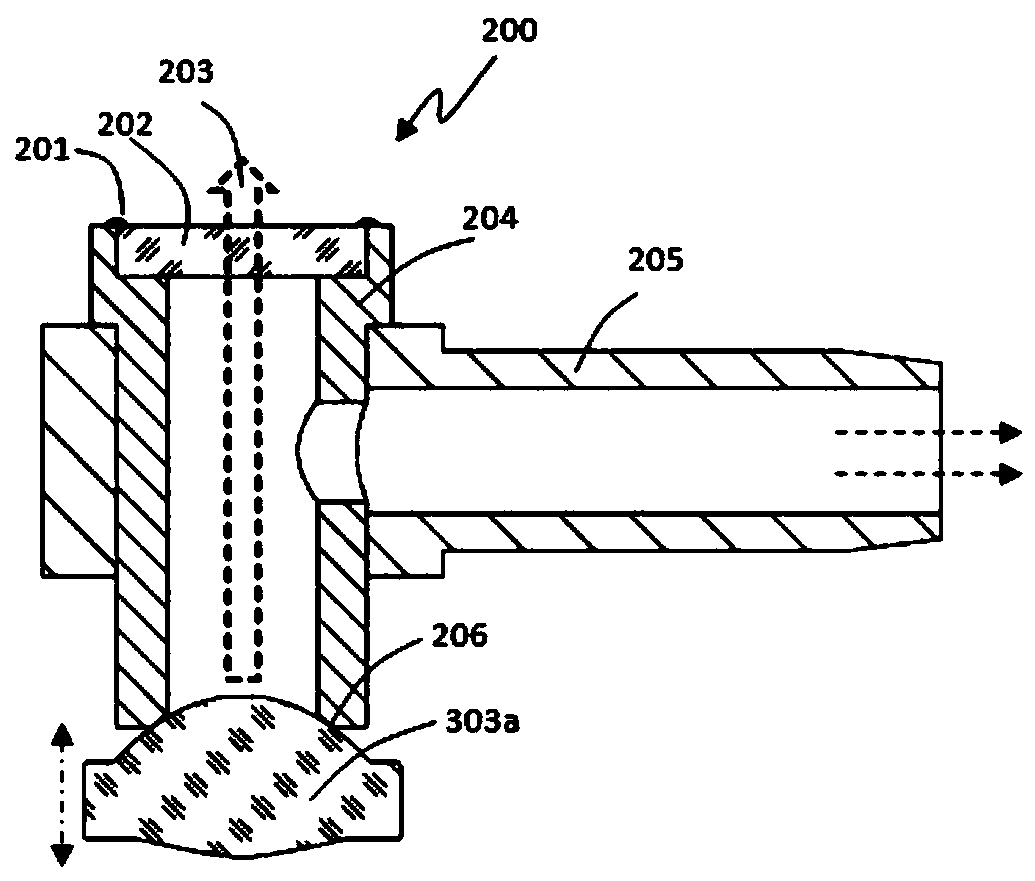 Multi-single-tube semiconductor laser coupling single-core optical fiber assembling and adjusting device