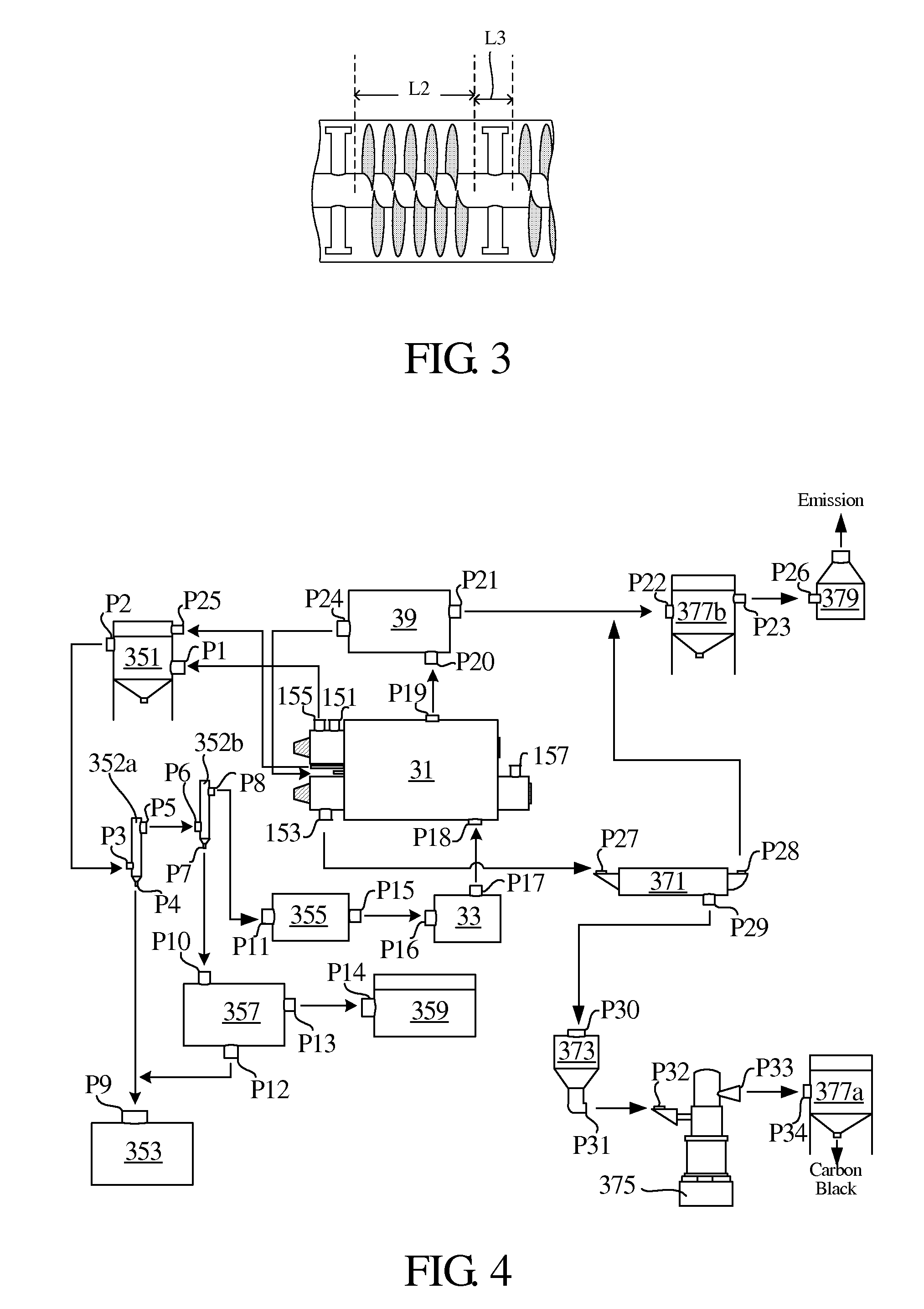 Continuous steam pyrolysis method