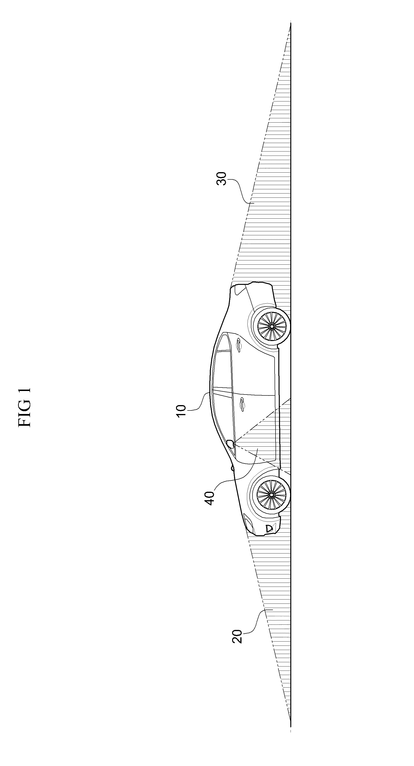 Apparatus and method for displaying a blind spot