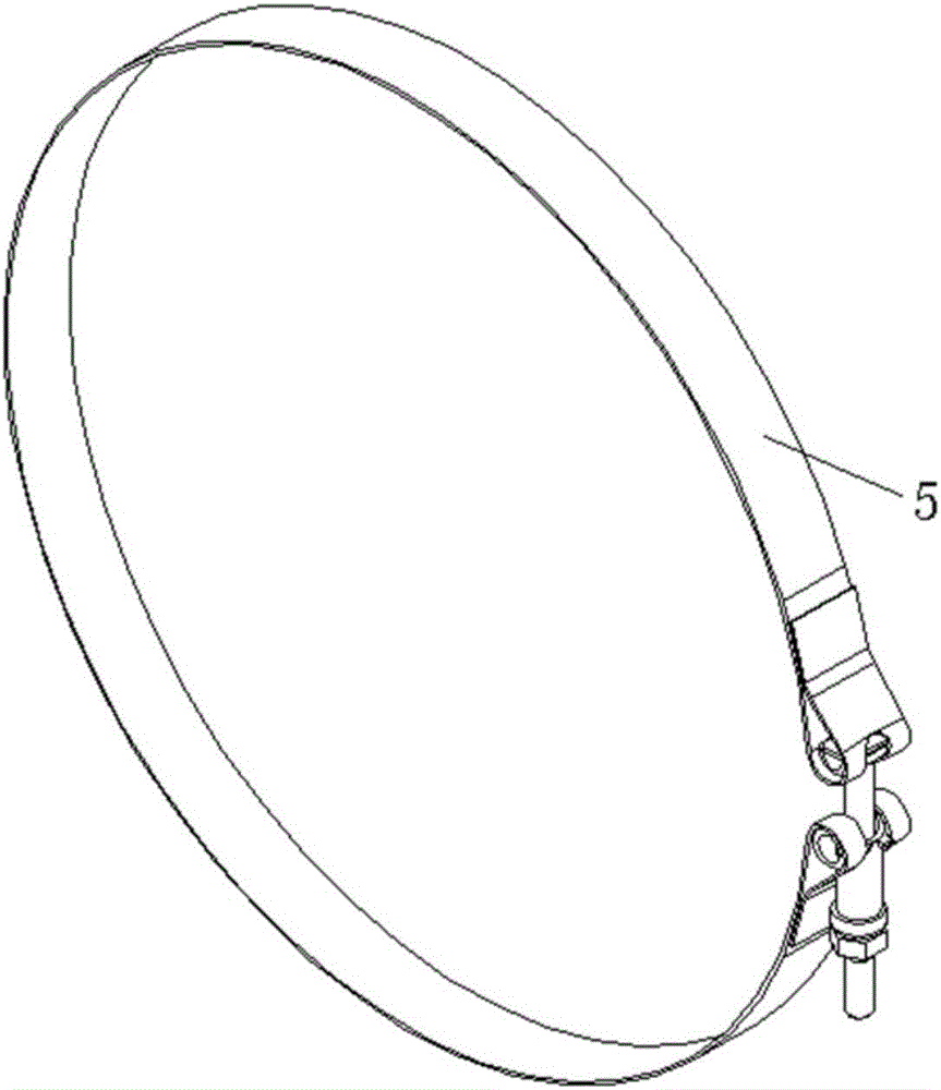 Post-processing sensor module mounting structure