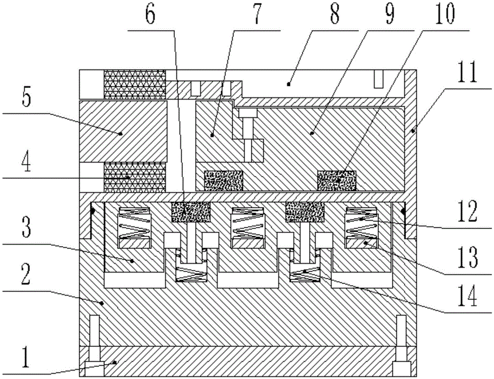 Permanent magnet transmission long-life sealing contactor