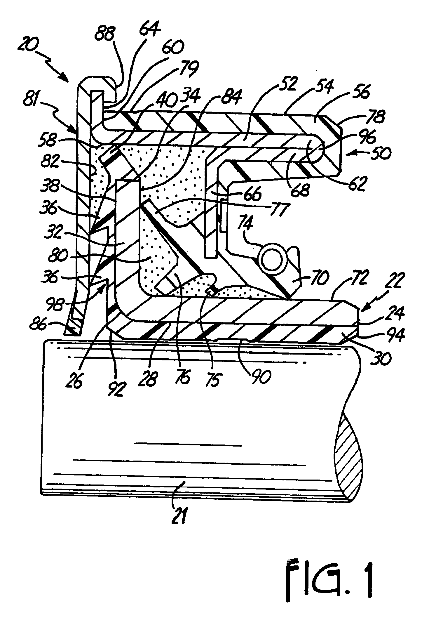 Retrofittable severe duty seal for a shaft