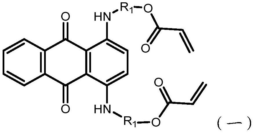 Preparation method of oligomer organic dye, color film photoresist and color film filter