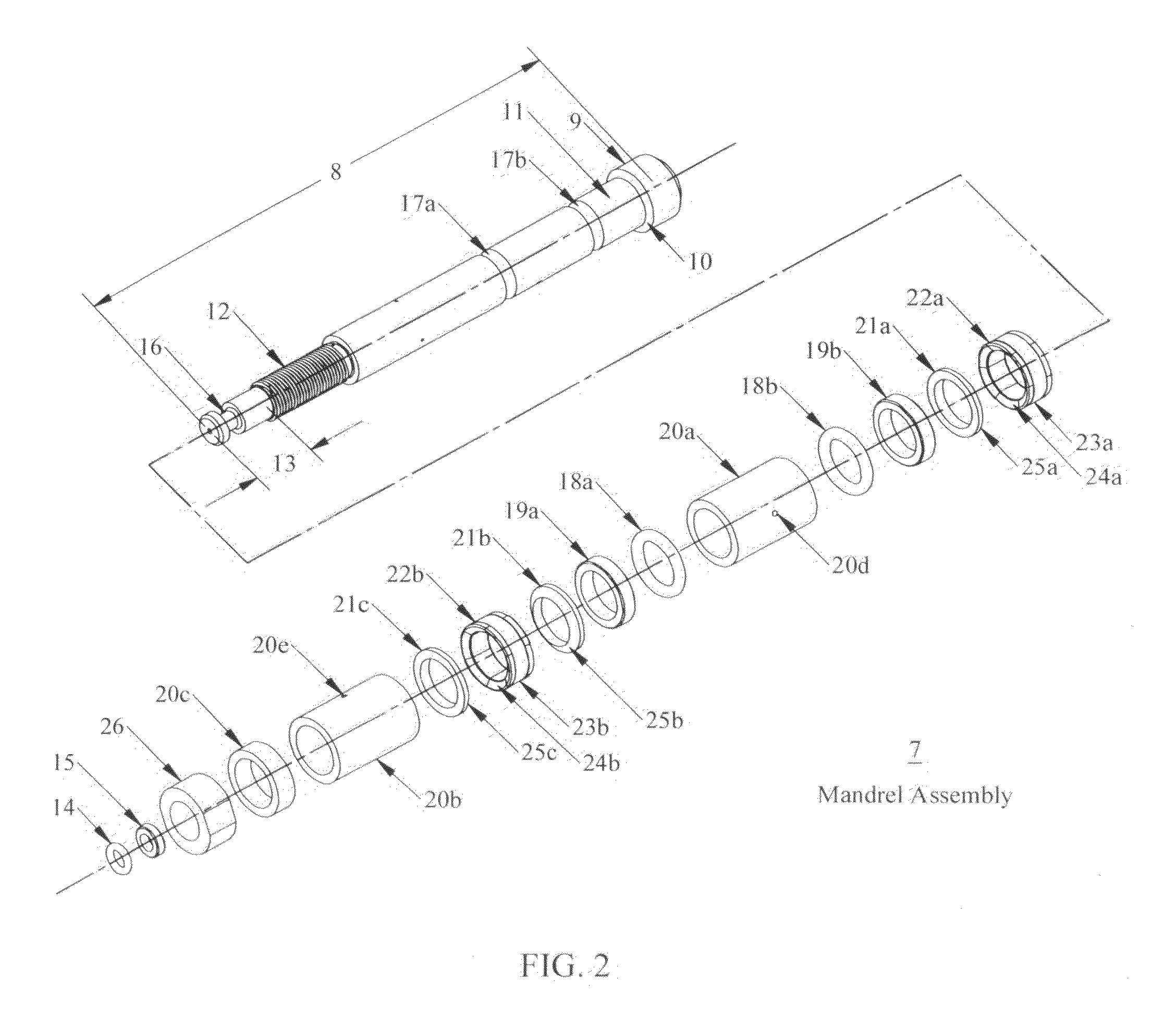 Hydraulically installed tube plug, tube plug installation tooling, and installation system and method