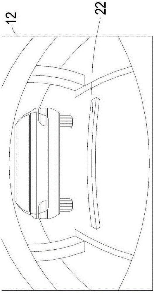 Backup camera system for automatically switching tri-state view angle and backup camera device of backup camera system