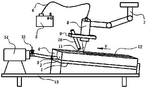 A method of laser deep penetration welding plates based on prefabricated runners