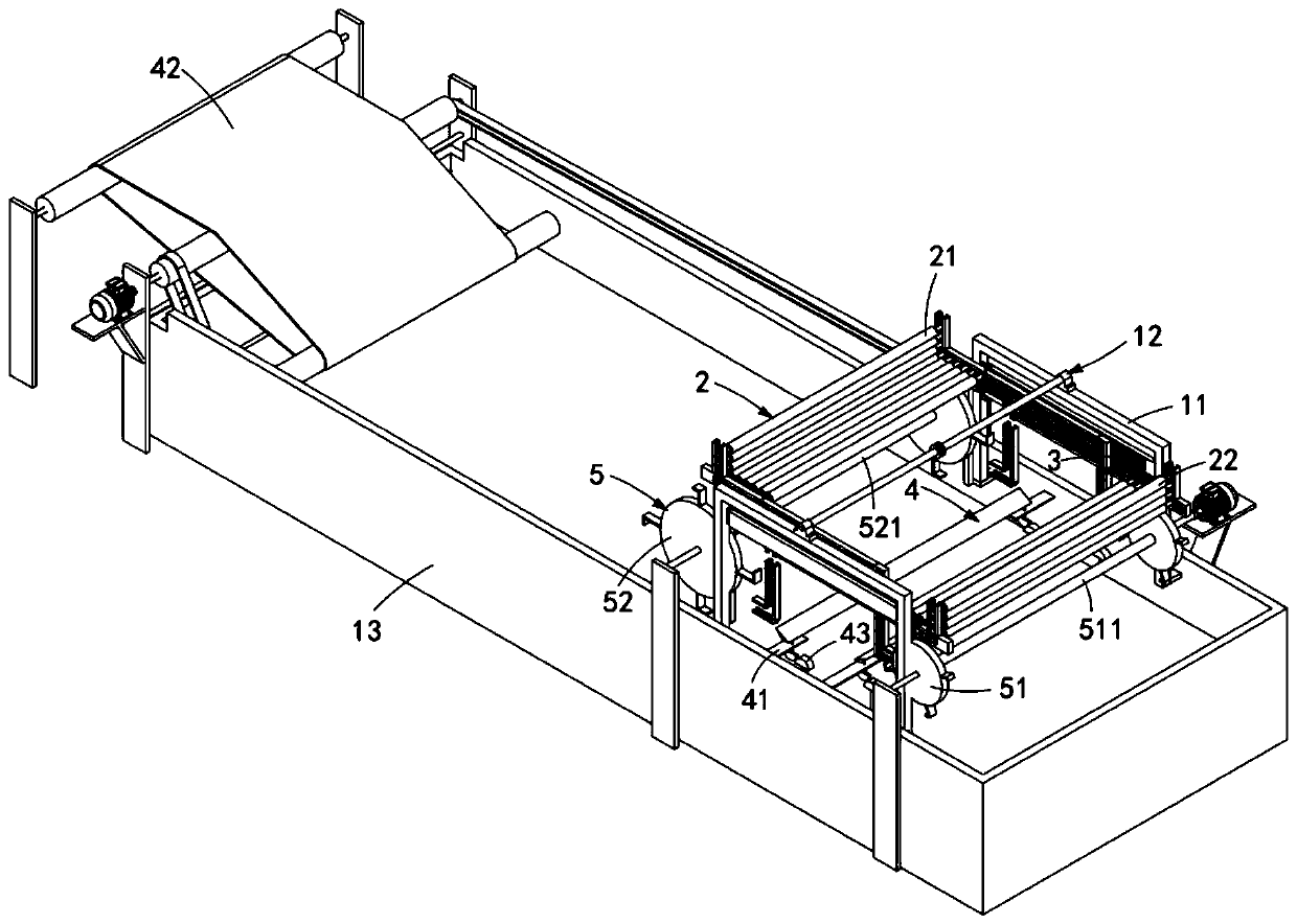 A vermicelli steaming device with cutting function