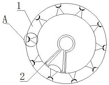 Rotary barrel of granulator