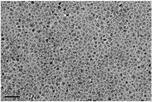 Oil-soluble monodisperse nano cerium dioxide catalyst as well as preparation method and application thereof