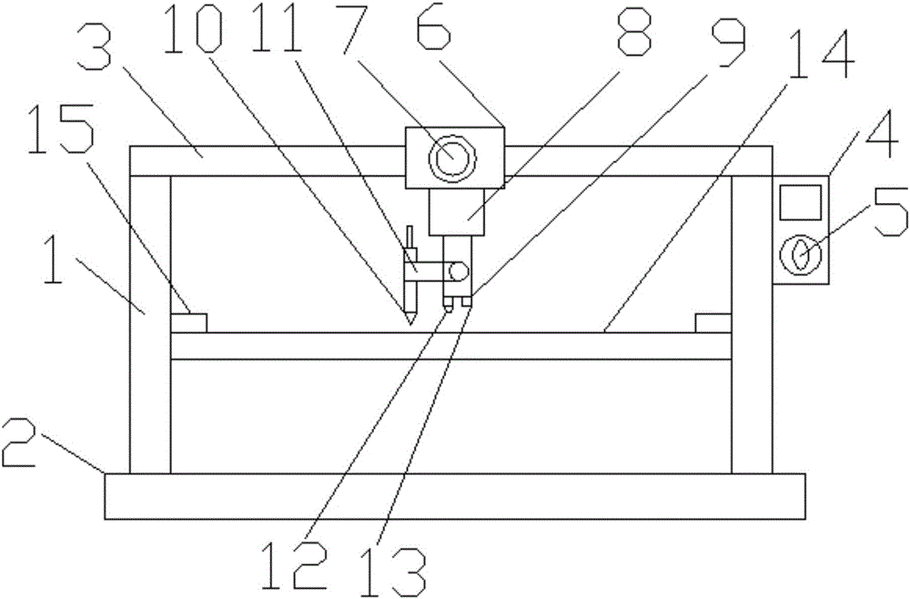 Novel continuous spot welding device