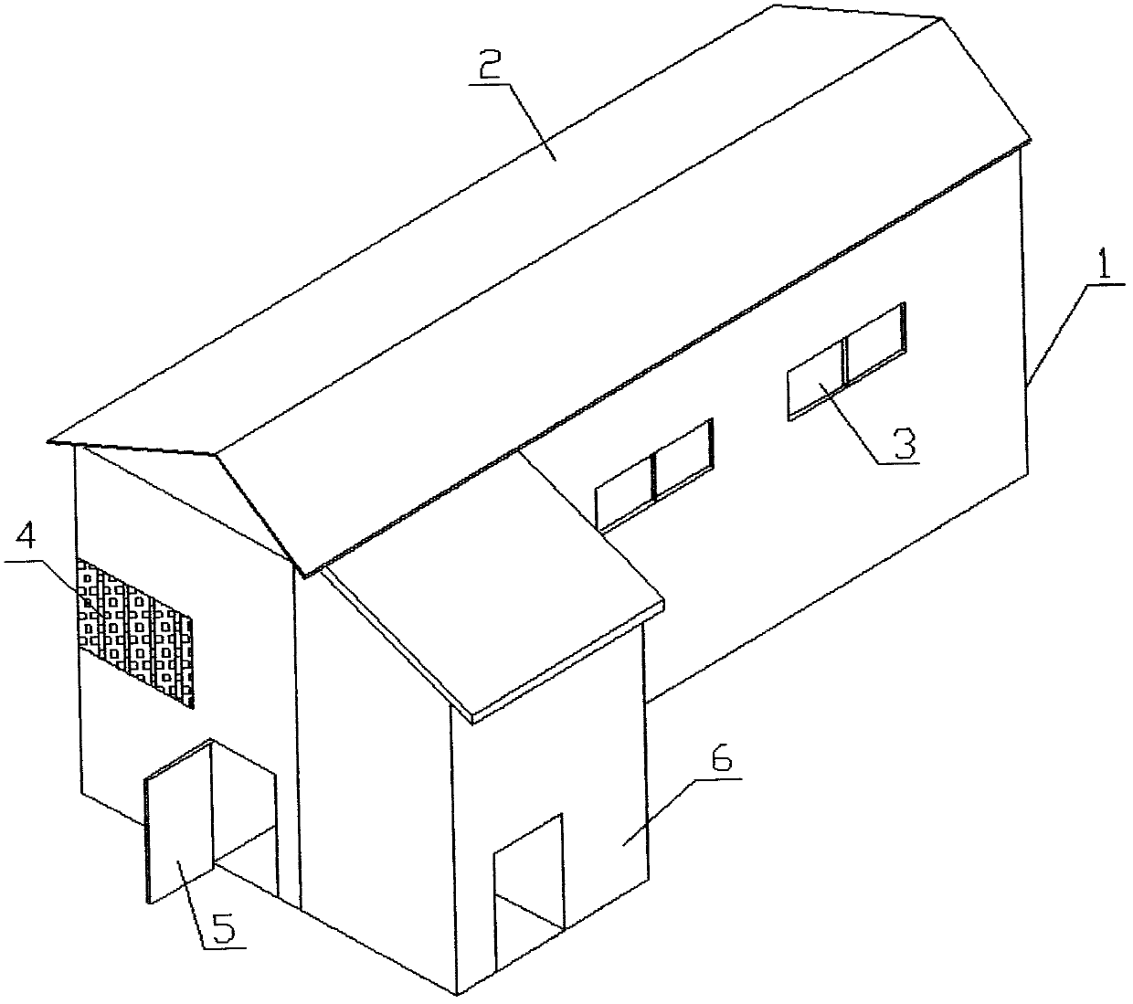 Energy-saving environment-friendly pig house