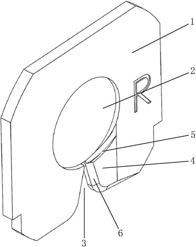 Diaphragm for winding double-layer coil