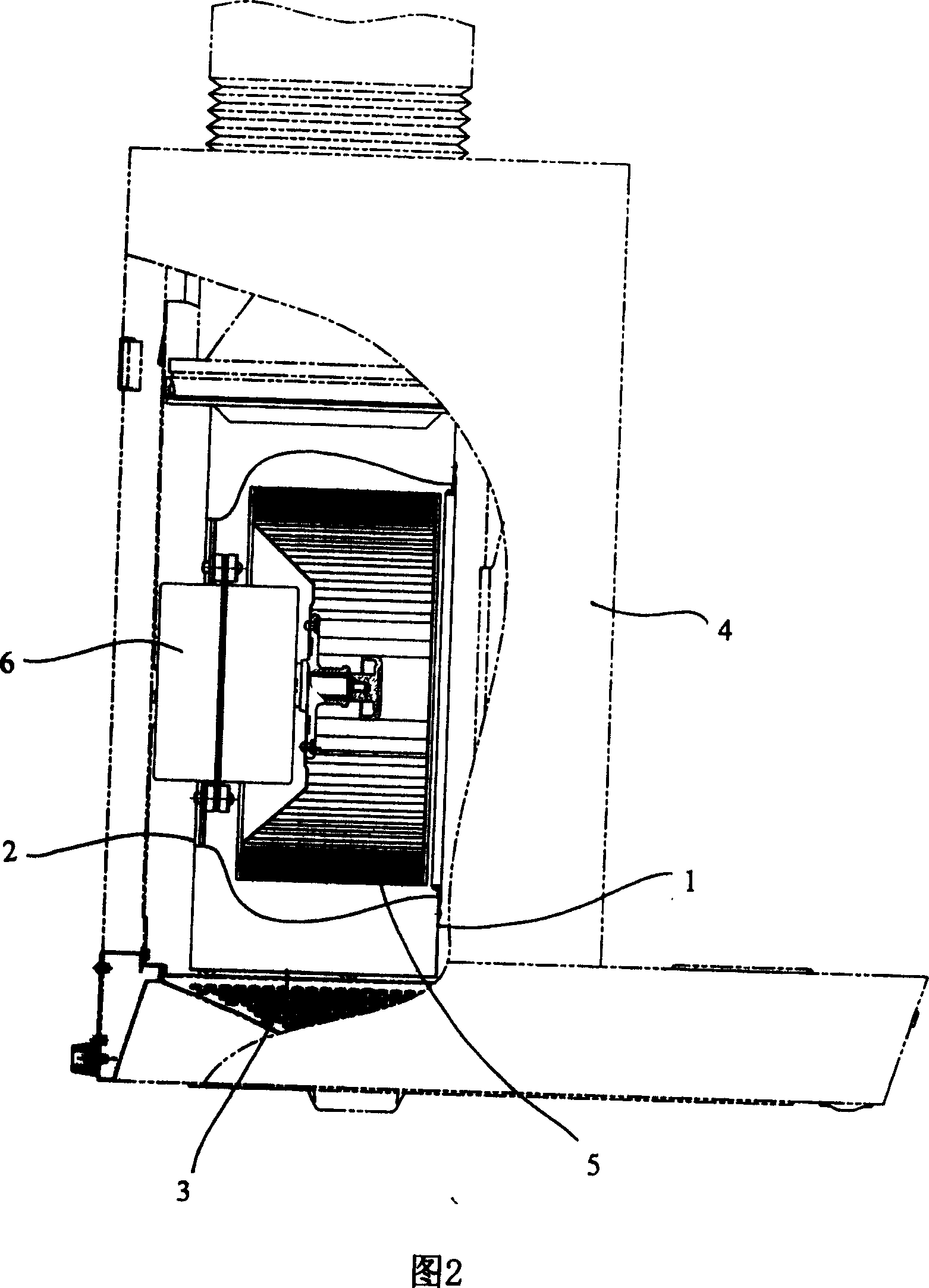 Fan volute structure with air inlets on double sides for European-style smoke exhaust ventilator