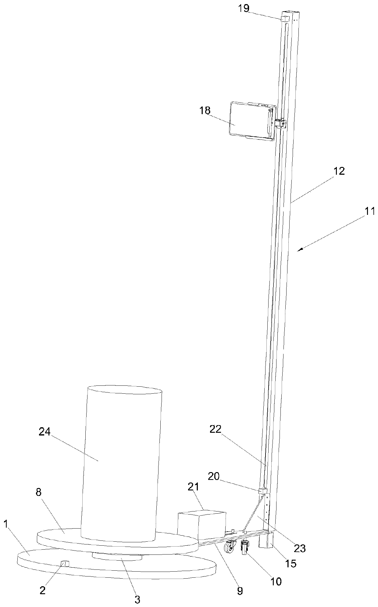 Three-dimensional scanning device