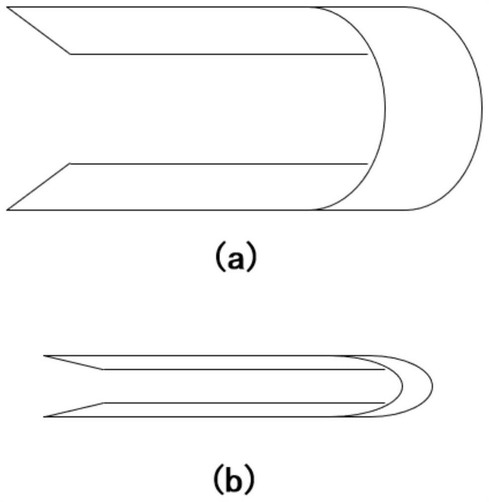 Method for manufacturing foldable glass by laser direct writing micro-nano structure