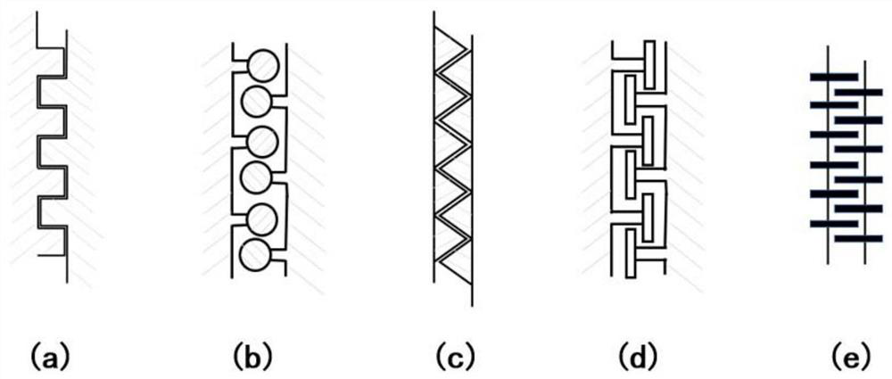 Method for manufacturing foldable glass by laser direct writing micro-nano structure