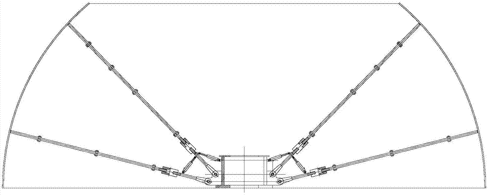 Method and supporting tool for assembling a large ship tank head