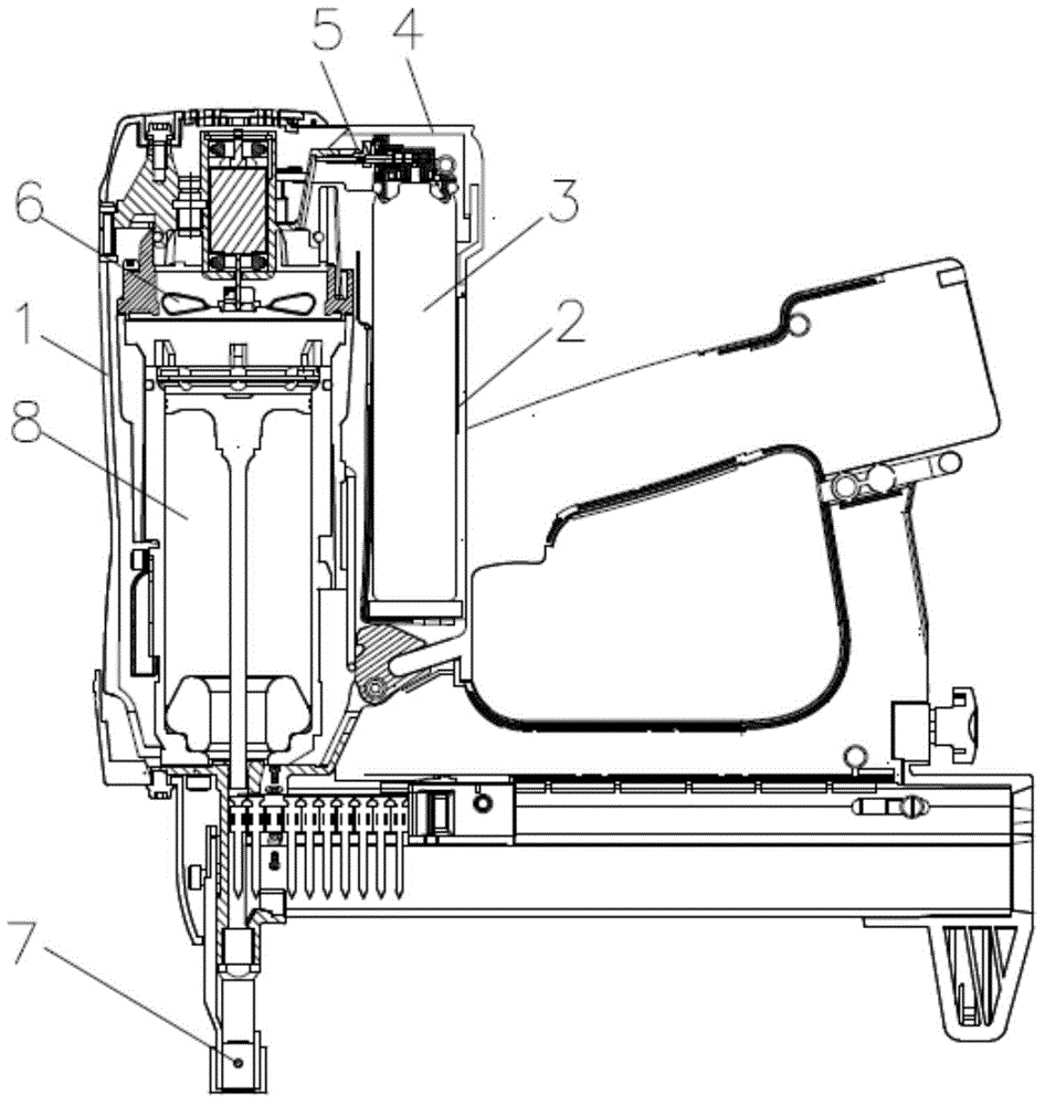 Fuel input actuating device and fuel gas power tool with same