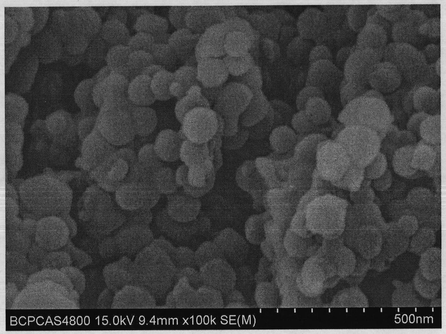 Infrared phase-changing material and preparation method thereof